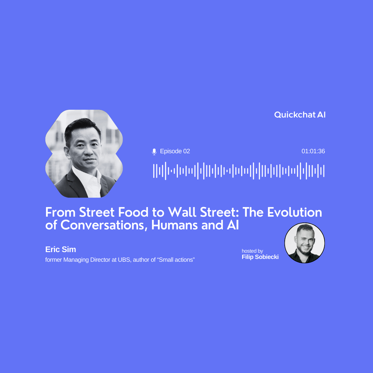 Background image for From Street Food to Wall Street: The Evolution of Conversations, Humans and AI
