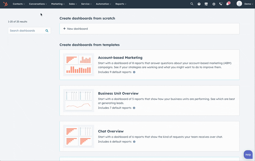 Suggested HubSpot Chatflow settings